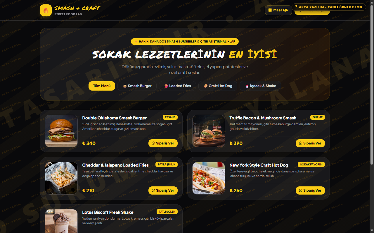 Smash & Craft Food